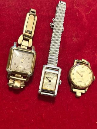 Lote de relojes antiguos
