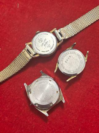 Lote de relojes antiguos