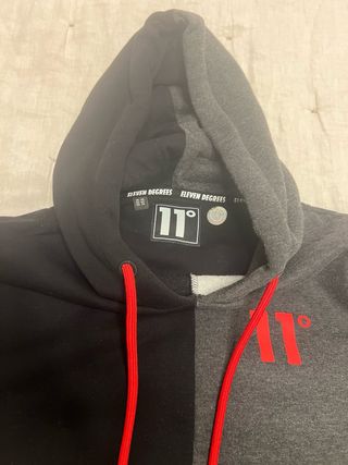Sudadera Eleven Degrees bicolor