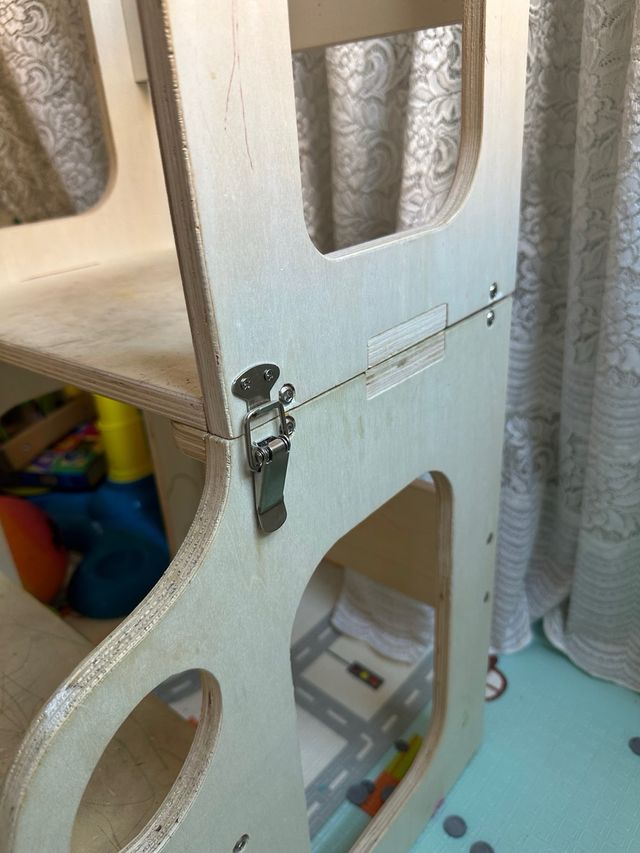 Torre aprendizaje madera 2 en 1