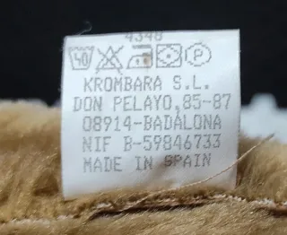 Abrigo Retro Piel Sintética y Borrego