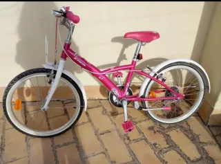 Bicicleta infantil rosa 21