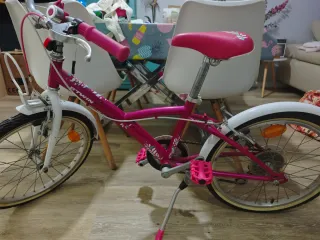 Bicicleta infantil rosa 21