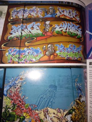 18 Revistas Graffitis Rap