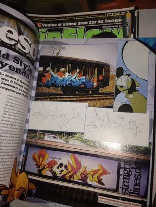 18 Revistas Graffitis Rap