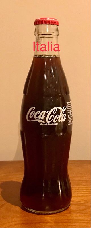 Bottiglia Coca Cola Italia
