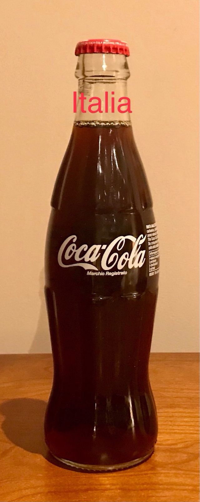 Bottiglia Coca Cola Italia