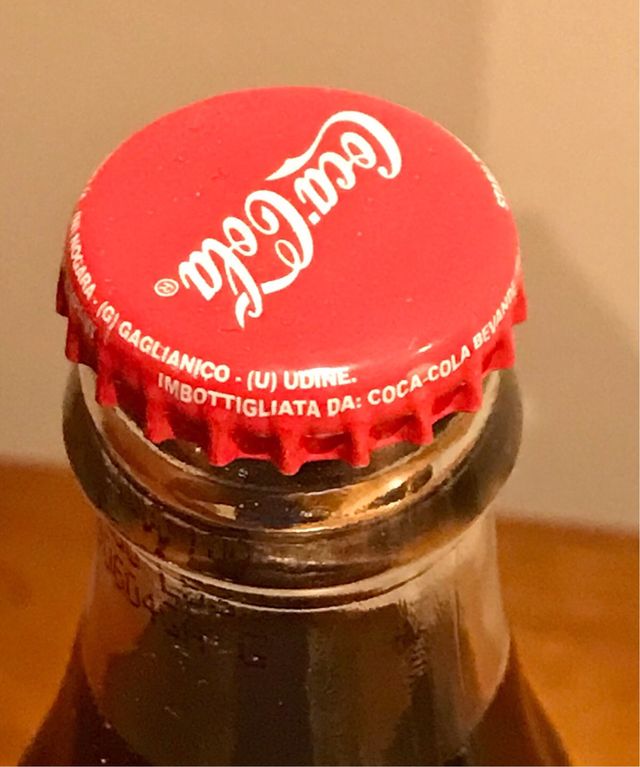 Bottiglia Coca Cola Italia