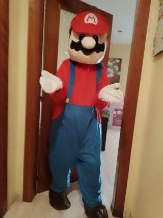 Disfraz Mario Bros Talla Única