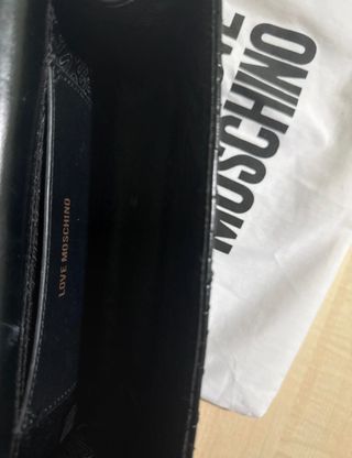 Borsa Love Moschino tracolla trapuntata nera