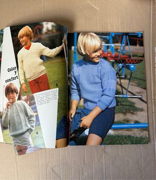 4 Revistas punto PHILDAR