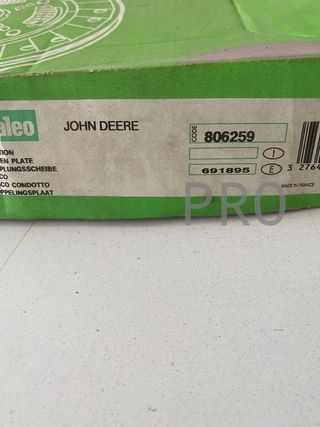 Disco Embrague tractor John Deere 806259