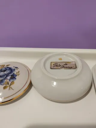 Set 3 porcellane decorative vintage