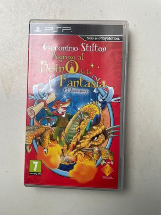 Juego PSP Gerónimo Stilton: El Videojuego