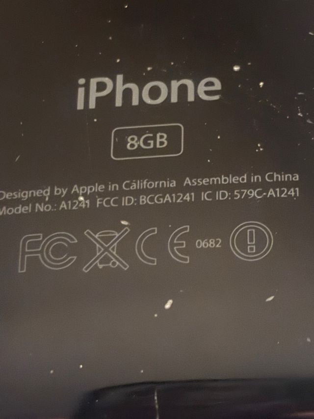 iPhone 3GS 16GB Negro A1241