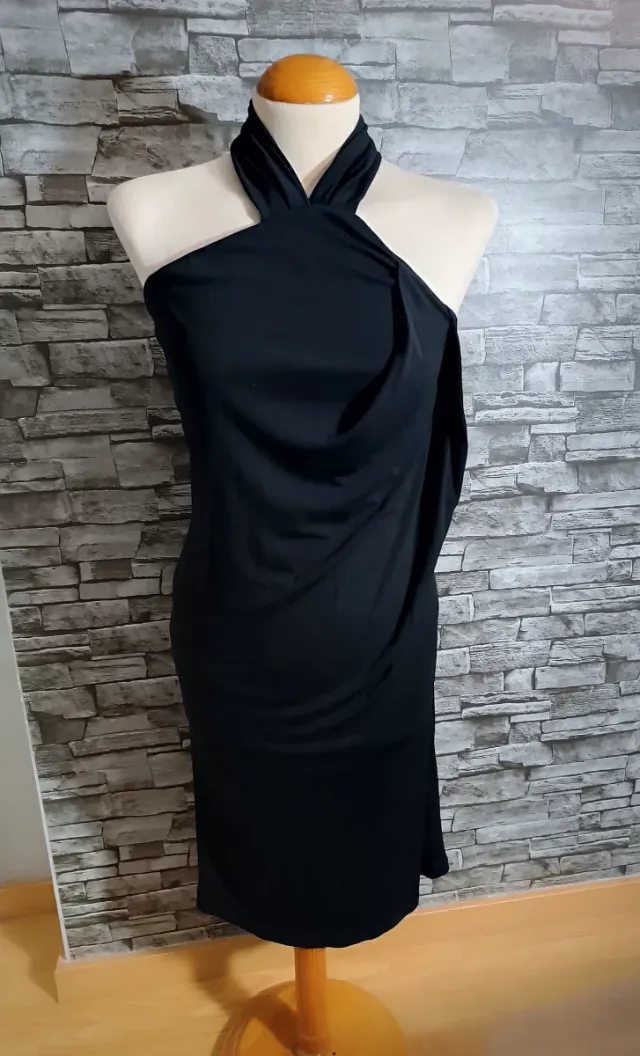 Vestido Amaya Arzuaga Negro L