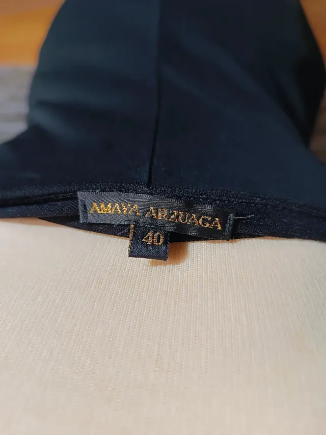 Vestido Amaya Arzuaga Negro L