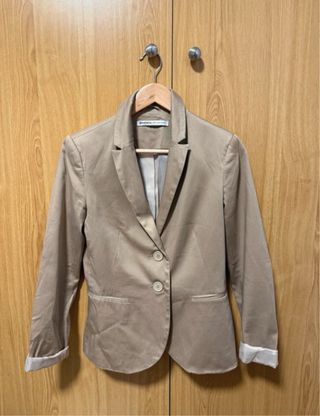 Blazer Stradivarius Beige