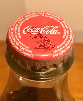 Bottiglia Coca Cola Turchia
