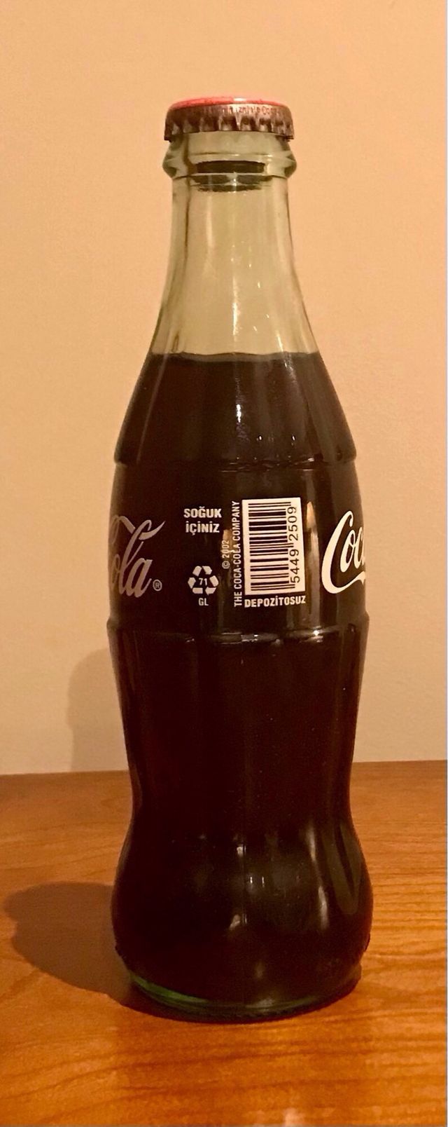 Bottiglia Coca Cola Turchia