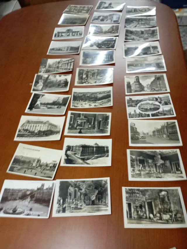 60 Vecchie Cartoline di Madrid Anni '50