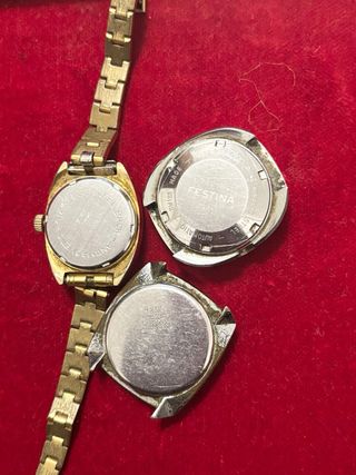 Lote de relojes antiguos