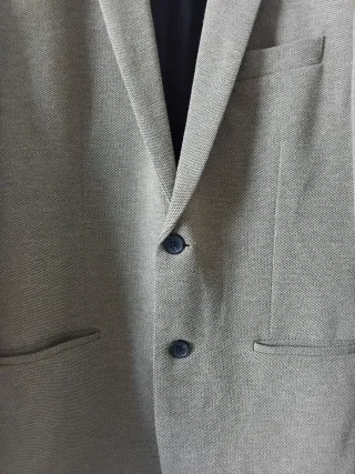 Blazer Zara uomo beige cammello