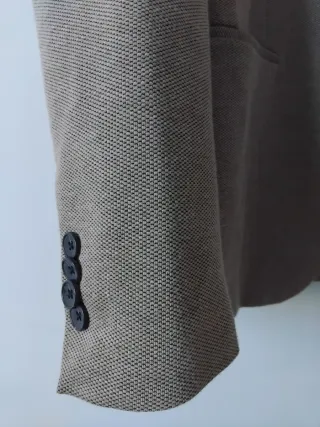 Blazer Zara uomo beige cammello