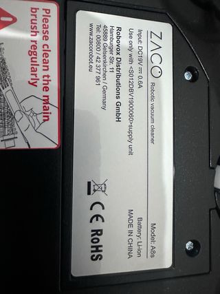 Aspirador Robot Zaco Nuevo