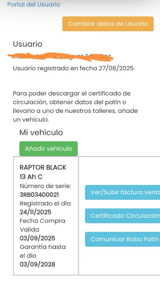 Smart Gyro Raptor Patinete Eléctrico