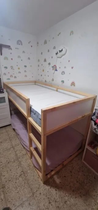 Cama/Litera Madera Kura IKEA