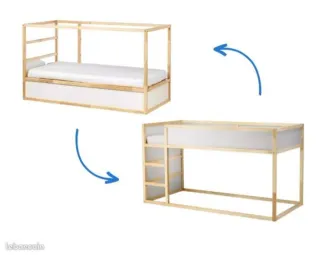 Cama/Litera Madera Kura IKEA