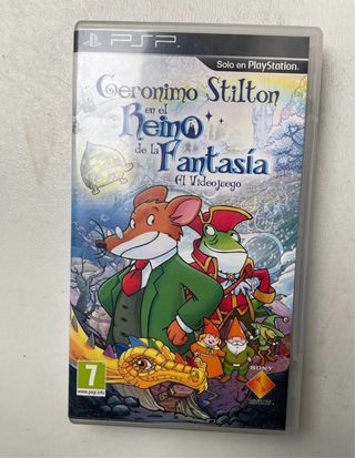 Juego PSP Geronimo Stilton en el Reino de la Fanta