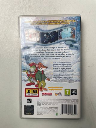Juego PSP Geronimo Stilton en el Reino de la Fanta