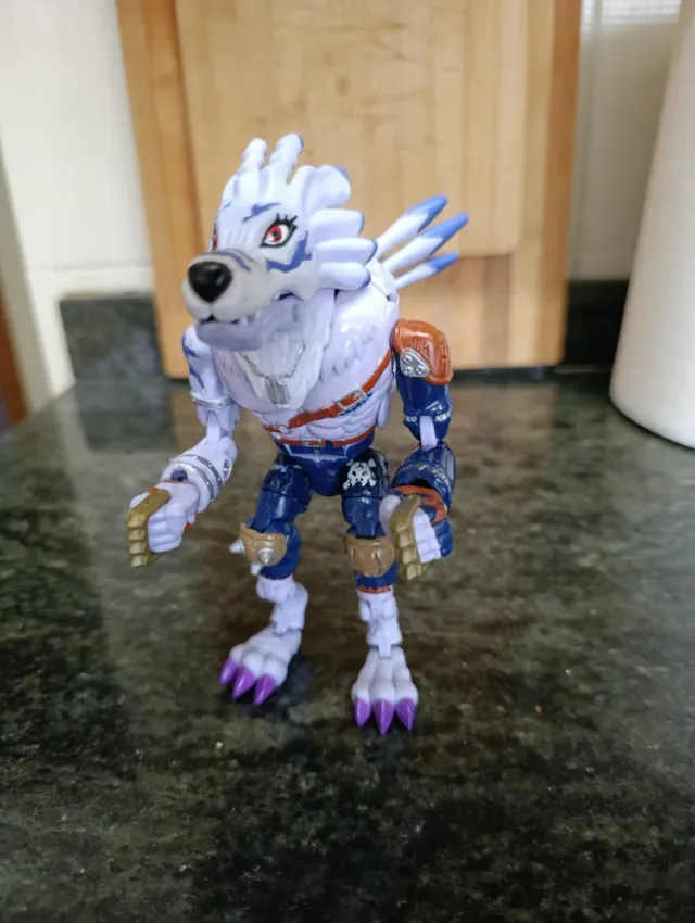 Figura Garurumon Digimon Bandai