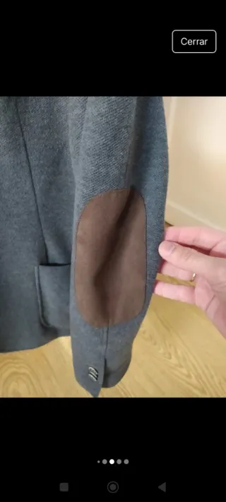 Blazer Sfera Gris con Coderas