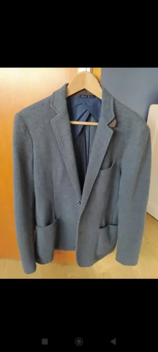 Blazer Sfera Gris con Coderas