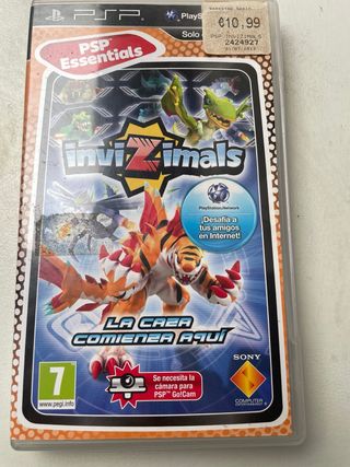 Juego PSP InviZimals: La Caza Comienza Aquí