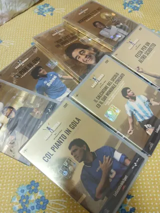 7 DVD collezione "Diego Armando Maradona"
