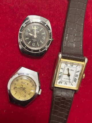 Lote de relojes antiguos