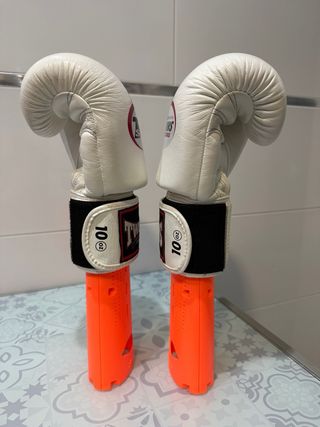 Guantes Twins Special Rojos y Blancos