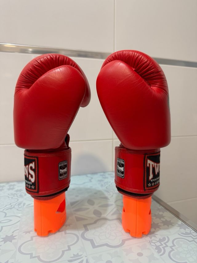 Guantes Twins Special Rojos y Blancos