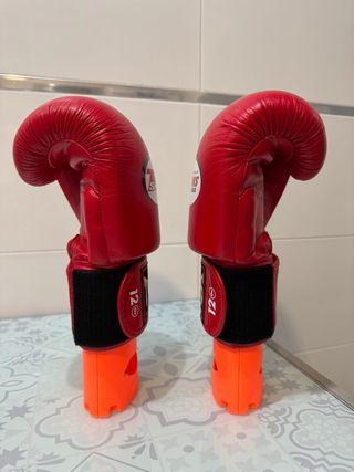 Guantes Twins Special Rojos y Blancos