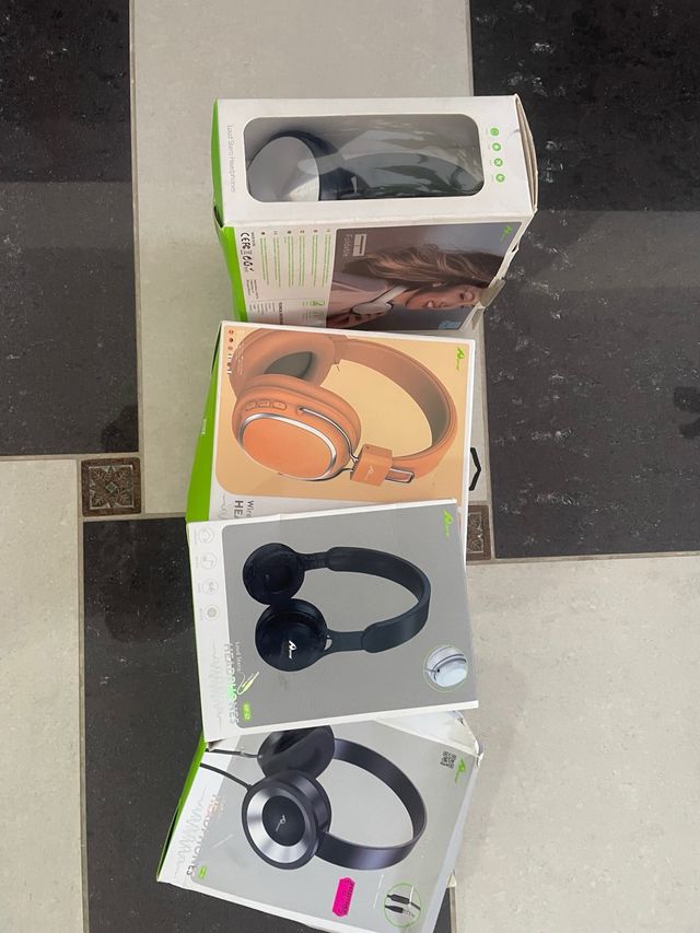 Capacetes Sem Fio e com Fio