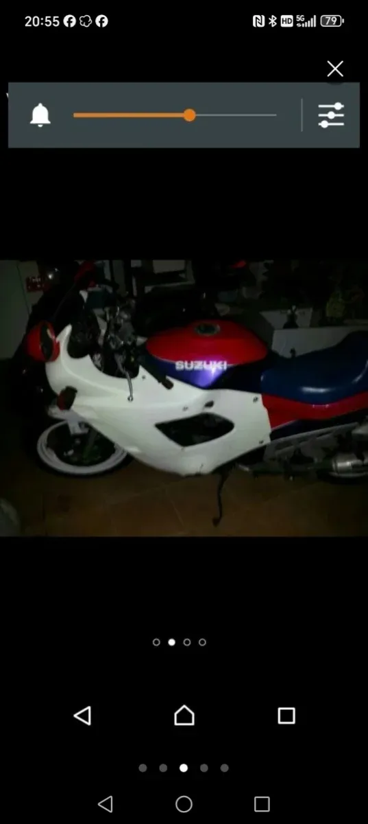 Moto Suzuki 600 GSX año 91 fm