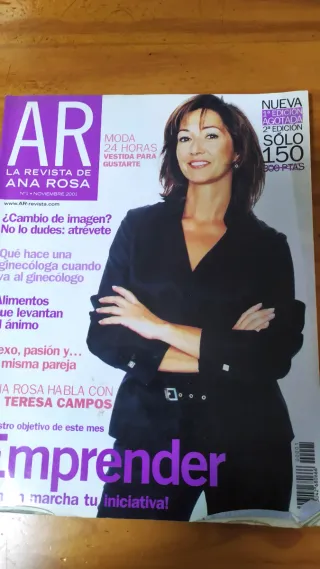 NÚMERO 1 DE LA REVISTA DE ANA ROSA