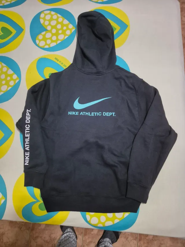 Sudadera Nike Negra con Logo
