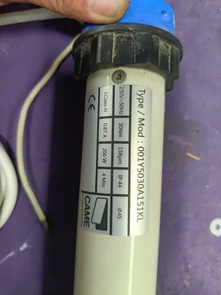Motor persiana CAME 001Y5030A151KL
