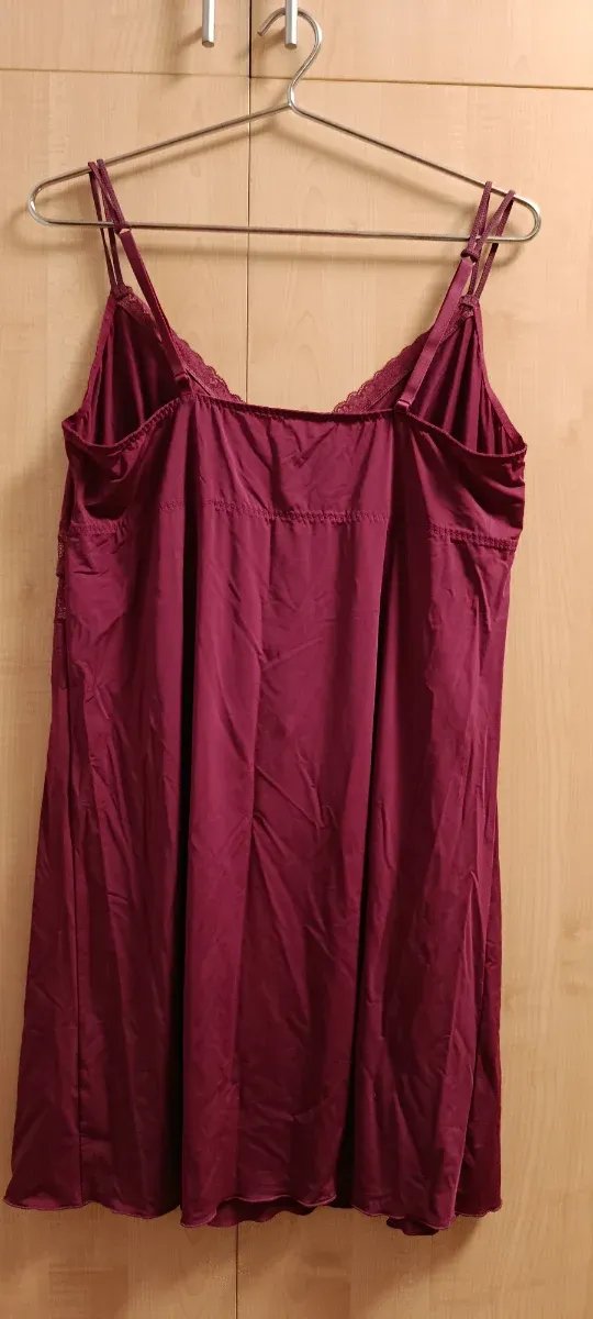 Camisón lencero morado