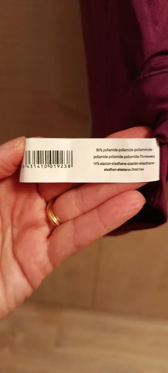 Camisón lencero morado